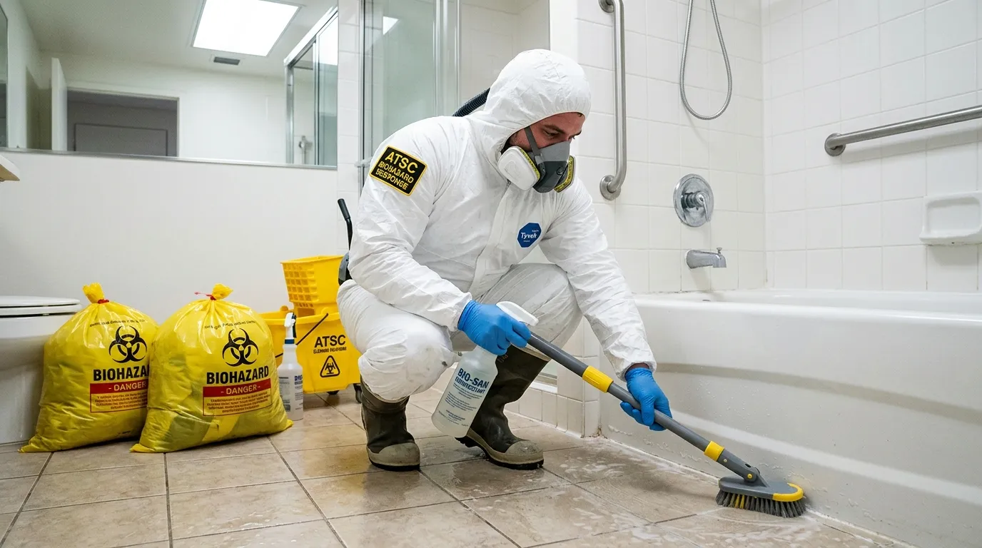 Decontamination equipment deployed for Blood Cleanup in West Palm Beach